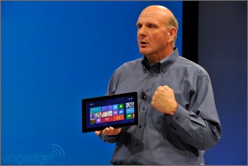 Презентация планшета Microsoft.
