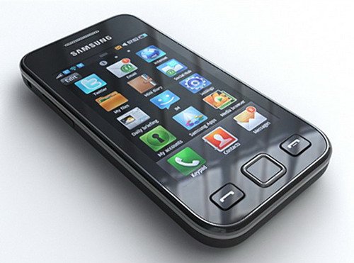 Телефон Samsung S5250 Wave 525.