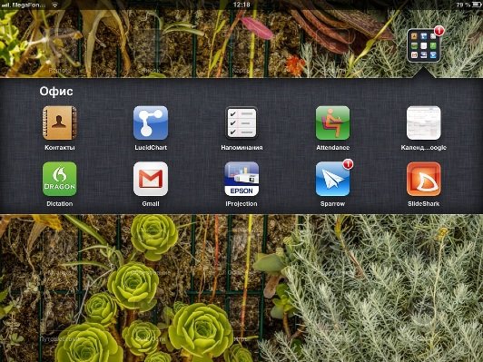 Скриншоты iOS 6 на iPad mini: офисные программы.