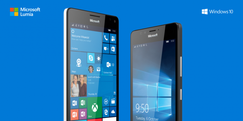 Lumia 950 и Lumia 950 XL.