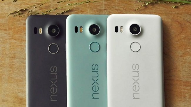 Смартфон LG Nexus 5X.