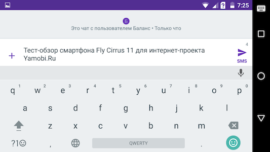 Скриншот экрана Fly Cirrus 11.