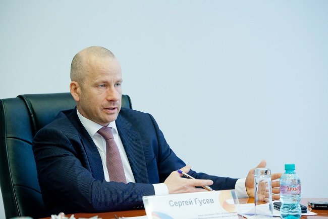 Директор макрорегионального филиала «Урал», вице-президент ПАО «Ростелеком» Сергей Гусев.