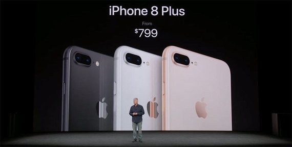 Apple iPhone 8 Plus.