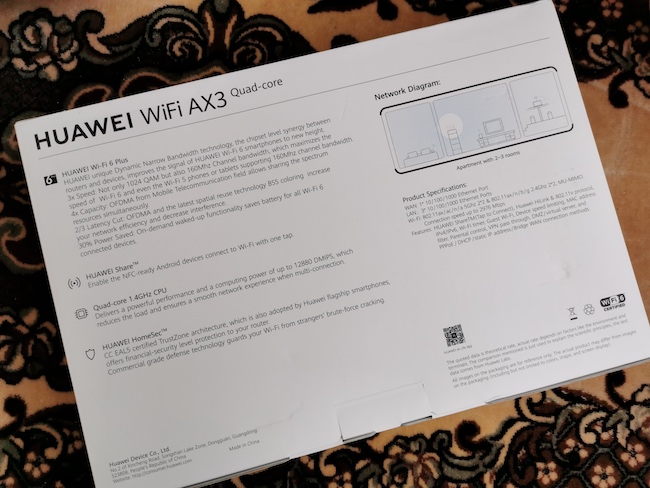 Беспроводной роутер Huawei Wi-Fi AX3.