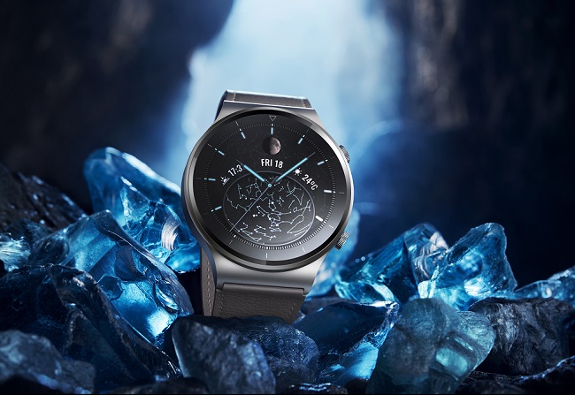 Анонсированы смарт-часы Huawei Watch GT 2 Pro с беспроводной зарядкой.