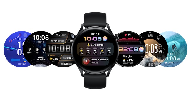 Умные часы Huawei Watch 3 и Watch 3 Pro.