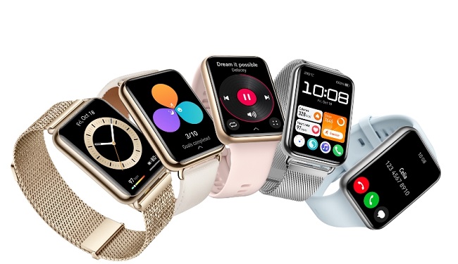 Huawei анонсировала наручные часы с дизайном Apple Watch.