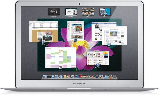 Интерфейс операционной системы Mac OS 10.7.