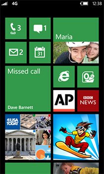 Пользовательский интерфейс Windows Phone 8.