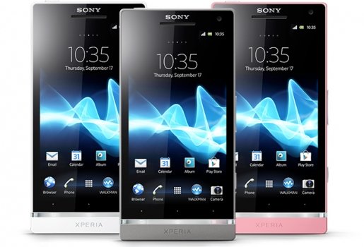 В России началась продажа смартфона Sony Xperia SL.