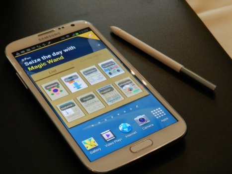 Тест-обзор смартфона Samsung Galaxy Note II.
