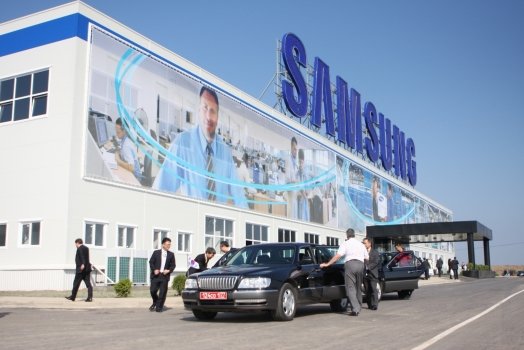 Завод Samsung в Калуге.