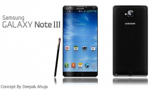 Samsung Galaxy Note III.
