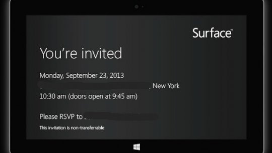 Презентация Surface 23 сентября.