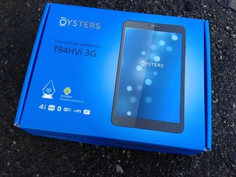 Тест-обзор планшета Oysters T84HVi 3G.