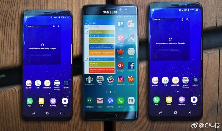 В Интернет выложили пользовательский интерфейс Samsung Galaxy S8.