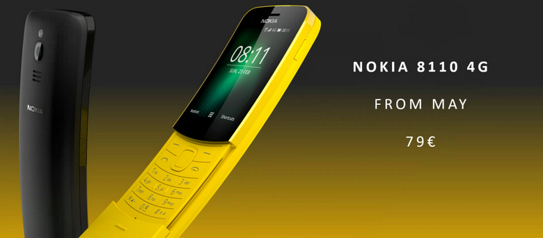 Nokia 8110 4G.