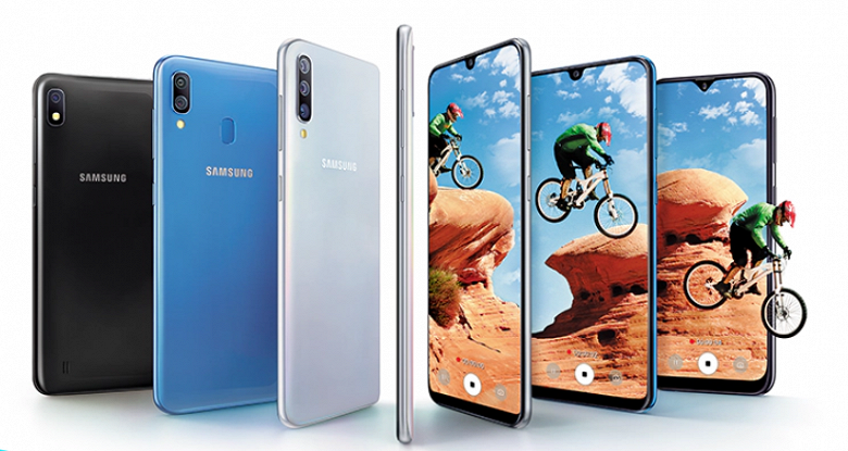 Samsung Galaxy A50, A30 и A20.