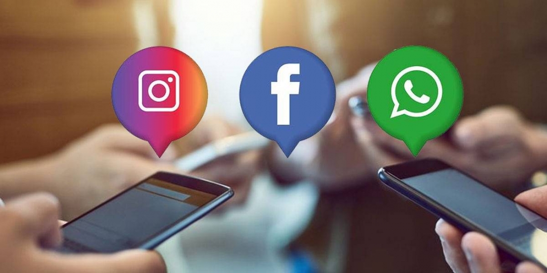 Facebook, Instagram и WhatsApp.