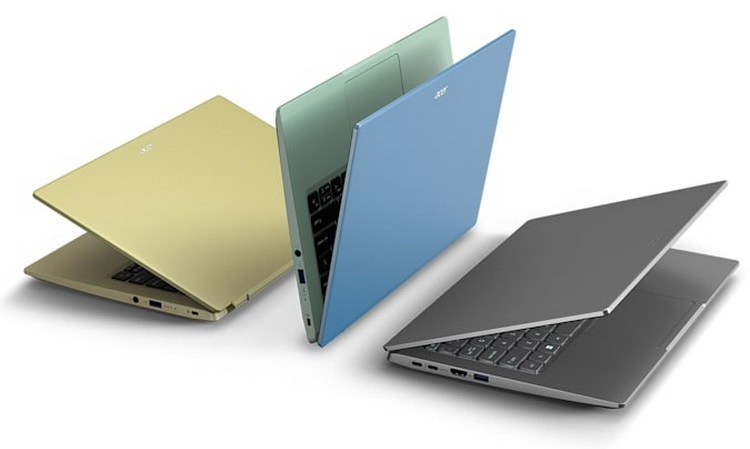 Ноутбук Acer Swift 3 модельного ряда 2022.