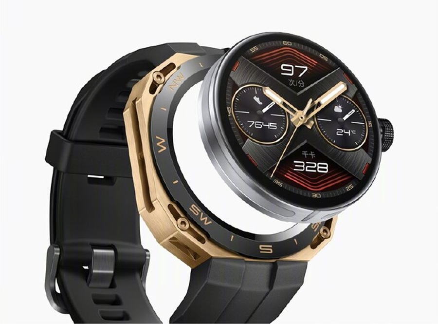 Huawei представила умные часы Watch GT Cyber со сменным корпусом.