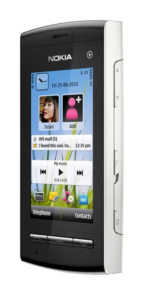 Новый сенсорный телефон Nokia 5250.