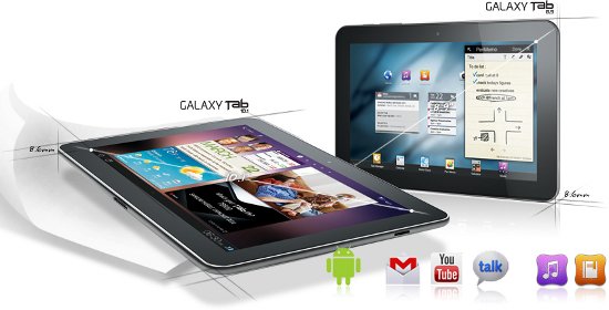 Samsung Galaxy Tab 10.1 и Galaxy Tab 8.9.