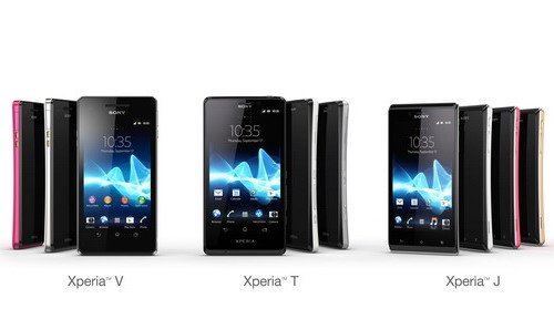 Новая линейка Sony Xperia.