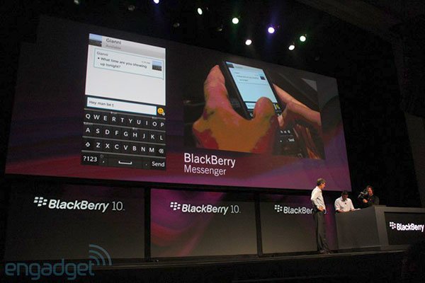 Презентация BlackBerry 10.