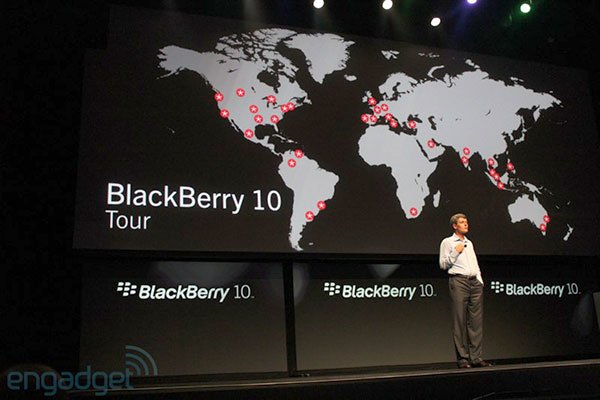 Презентация BlackBerry 10.