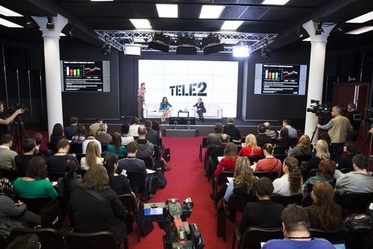Пресс-конференция Tele2 по итогам 2012 года.