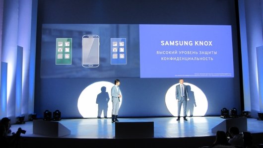 Презентация Samsung Galaxy S4. Сервис KNOX.