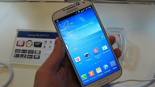 Смартфон Samsung Galaxy S4. Российский анонс.