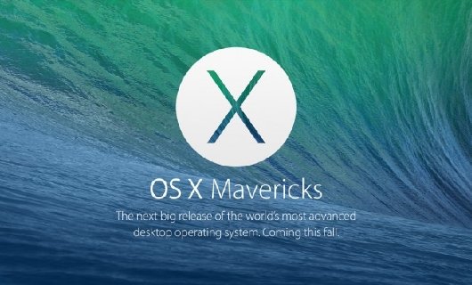 Mac OS X 10.9 Mavericks.