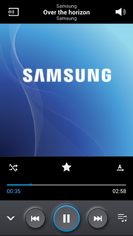 Скриншот экрана Samsung Galaxy S4.