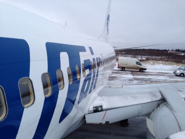 Рейс UT333 из Москвы в Нарьян-Мар.