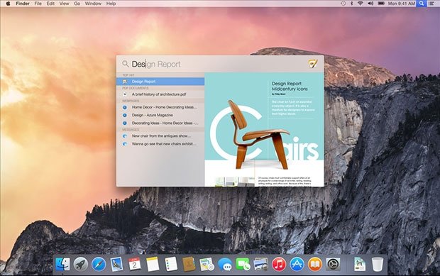 OS X 10.10 Yosemite.