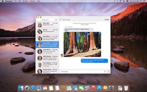 OS X 10.10 Yosemite.