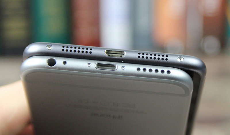 Lenovo S90 и Apple iPhone 6.
