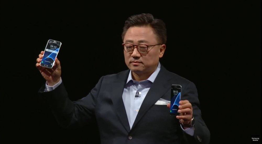 Презентация смартфона Sansung Galaxy S7.