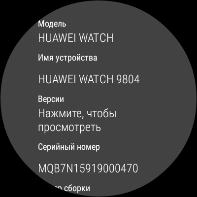 Huawei Watch.