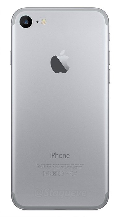 Рендер iPhone 7.