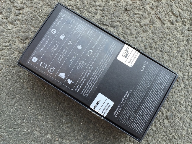 Коробка Micromax Canvas Xpress 4G (Q413).