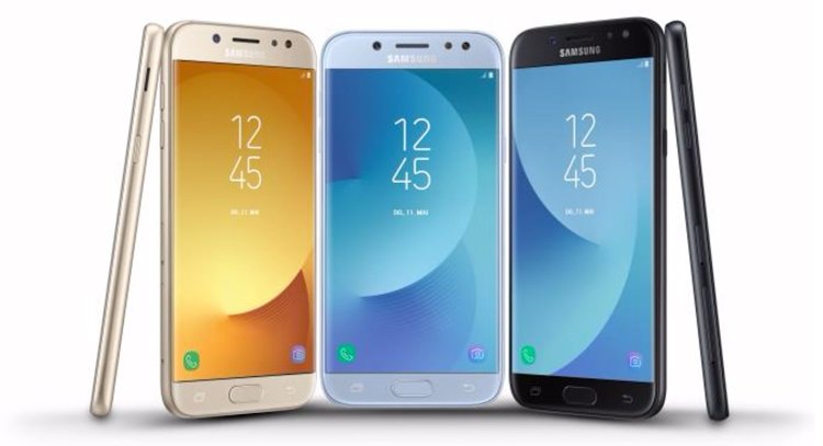 Samsung представила линейку бюджетных смартфонов Galaxy J (2017).