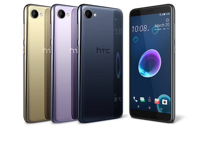 HTC Desire 12+.