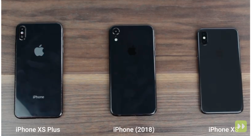 iPhone (2018), iPhone XS и iPhone XS Plus.