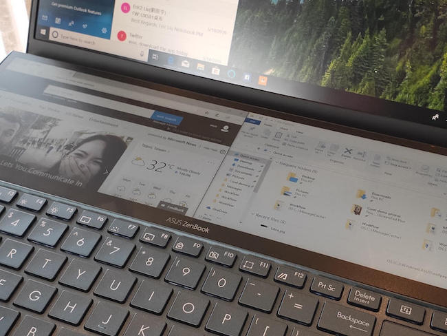 Ноутбук ASUS ZenBook Pro Duo.