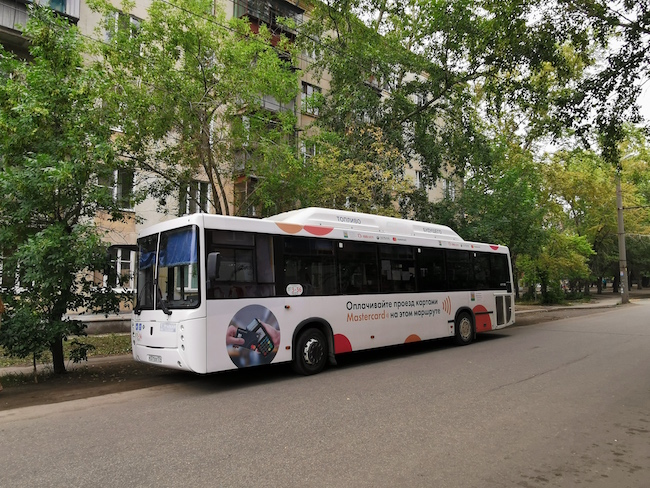Пилотный проект умного автобуса в Челябинске.