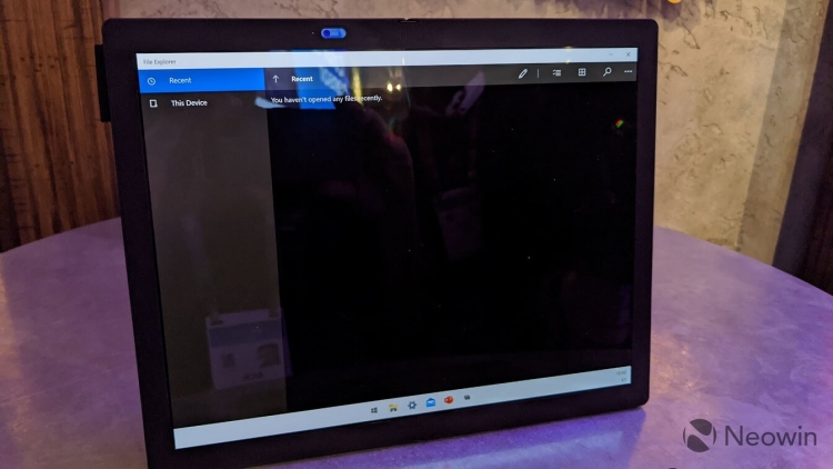 Опубликованы изображения пользовательских интерфейсов новой ОС Windows 10X